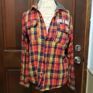 Guns n roses flannel
